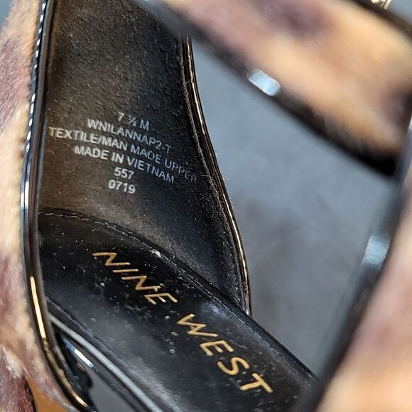 NINE WEST STRAPPY HIGH HEEL OPEN STILETTOS PUMP - Picture 13 of 16